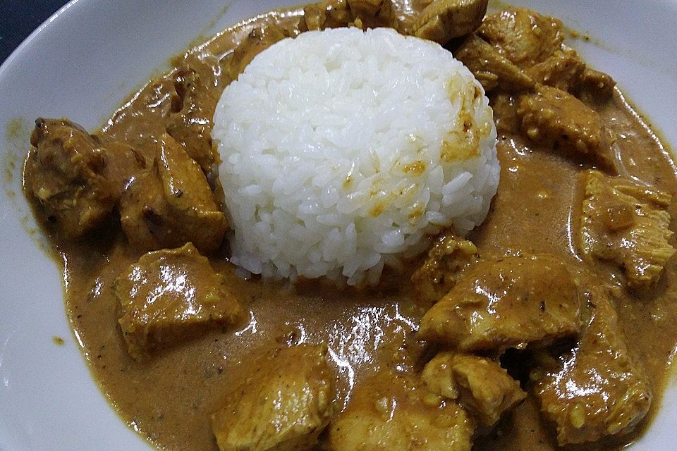 Indisches Chicken Korma