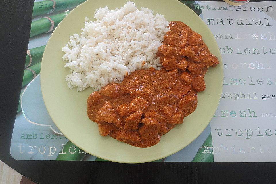 Indisches Chicken Korma