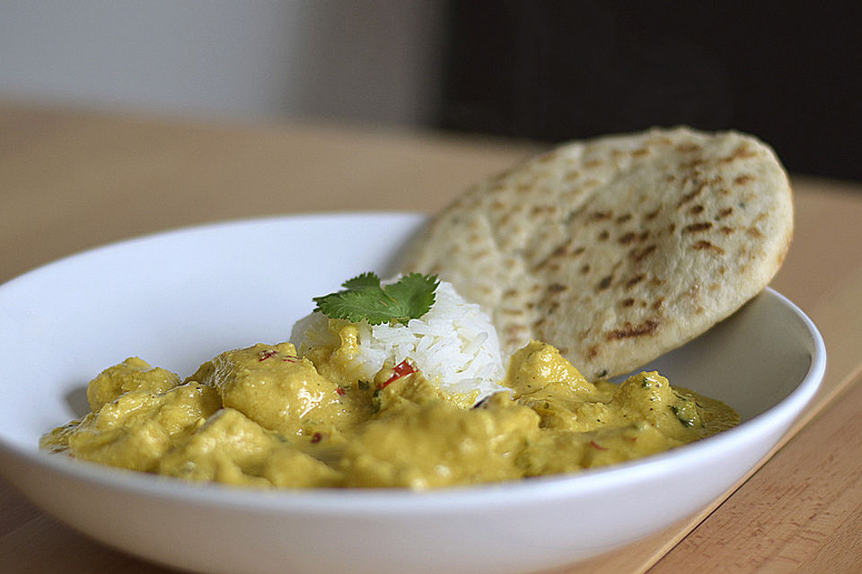 Indisches Chicken Korma