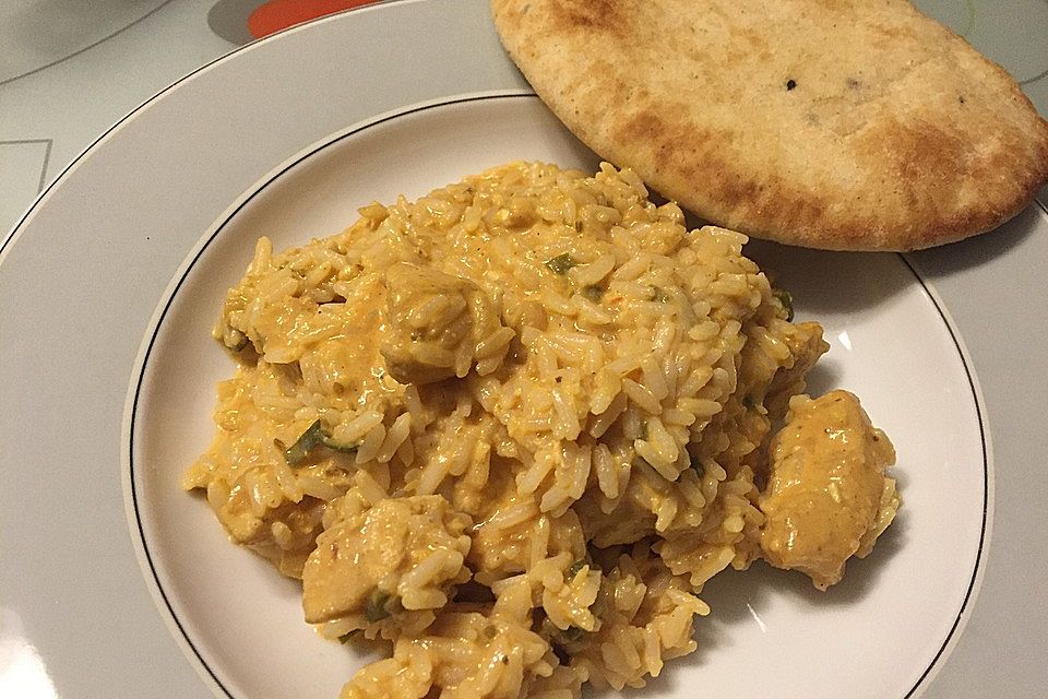 Indisches Chicken Korma