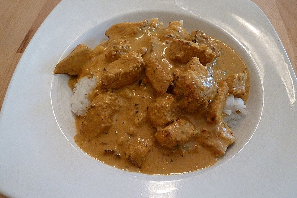 Indisches Chicken Korma