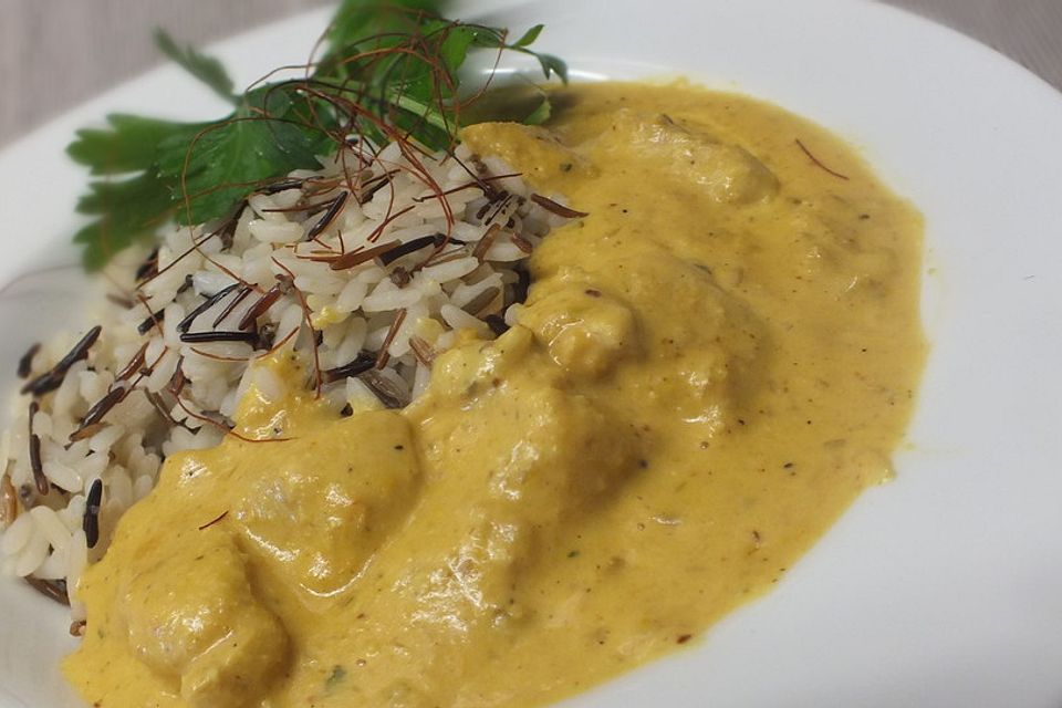 Indisches Chicken Korma