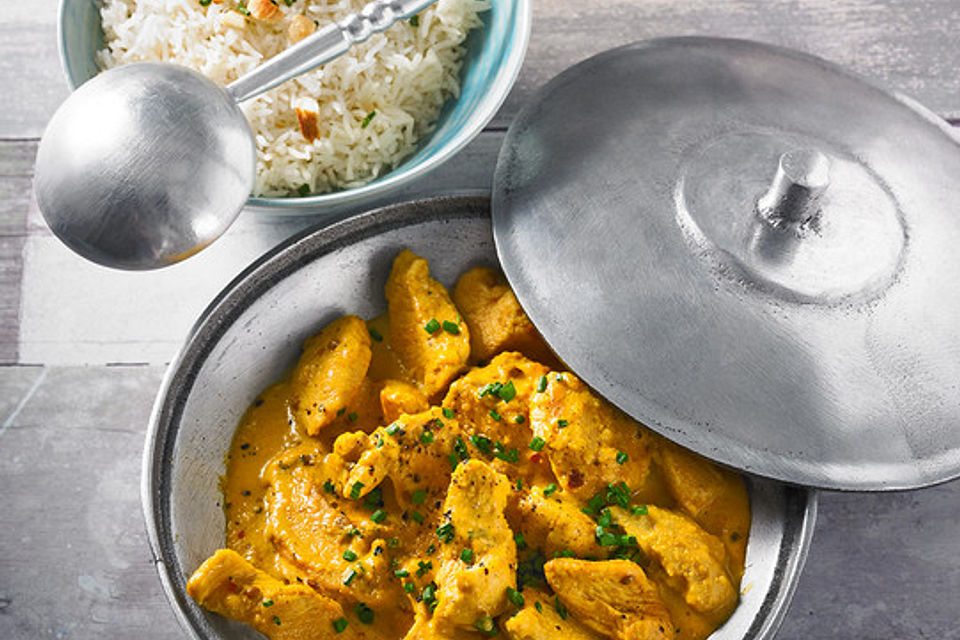 Indisches Chicken Korma