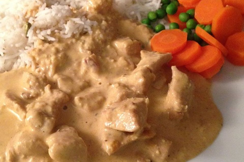 Indisches Chicken Korma