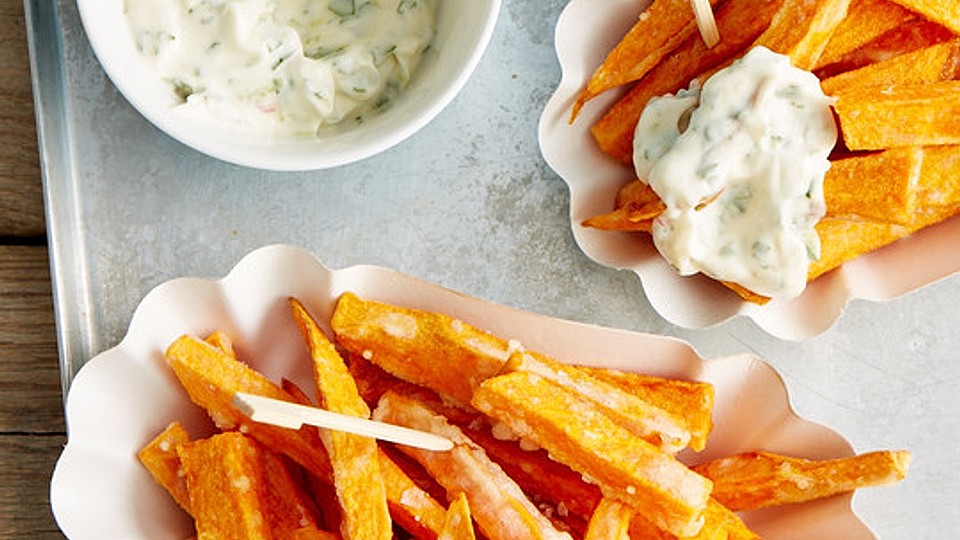 Deep Fried Sweet Potato Fries