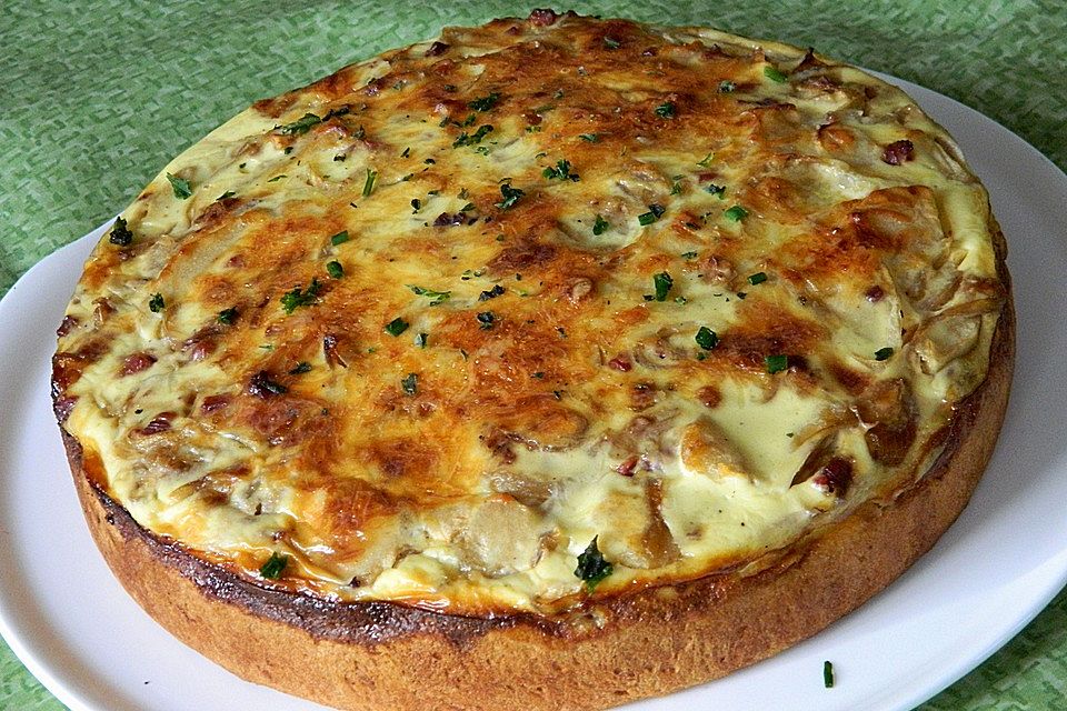 Apfel-Zwiebel-Quiche