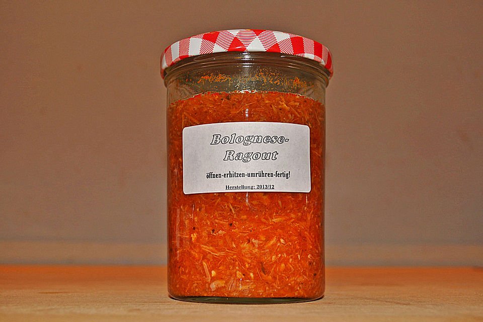 Bolognese-Ragout