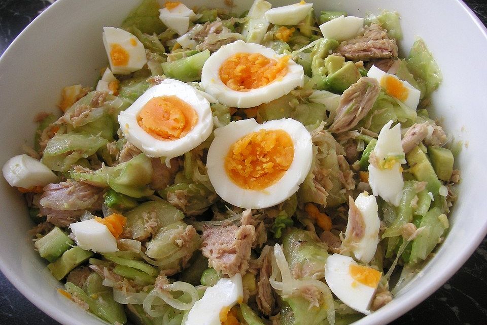 Avocado-Thunfisch Salat