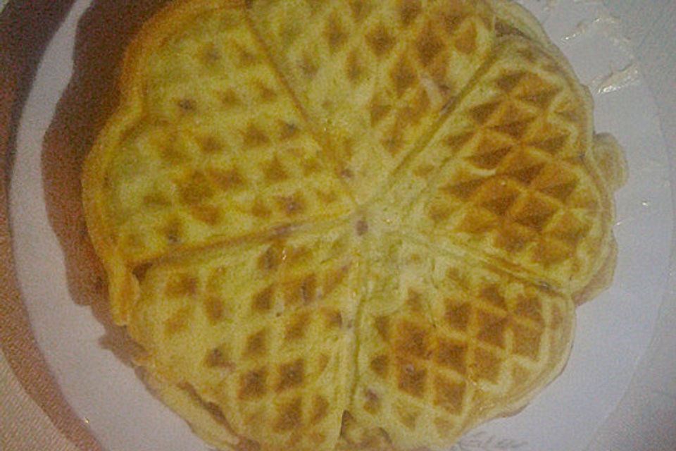 Herzhafte Waffeln