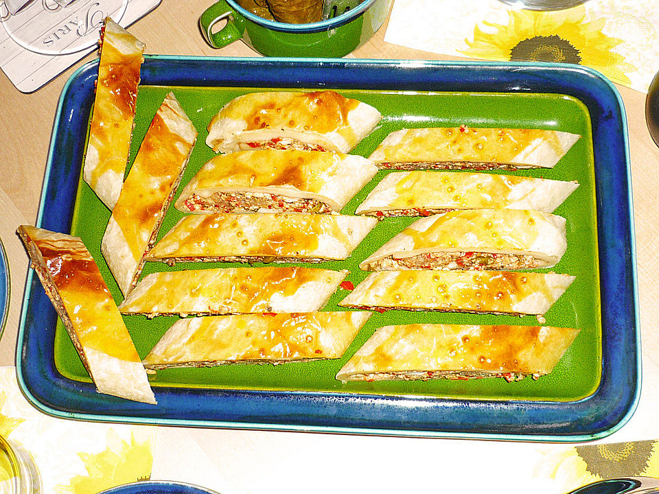Blätterteigrolle mit Lachs