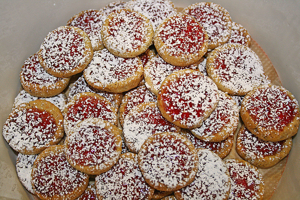 Engelsaugen oder Husarenkrapfen