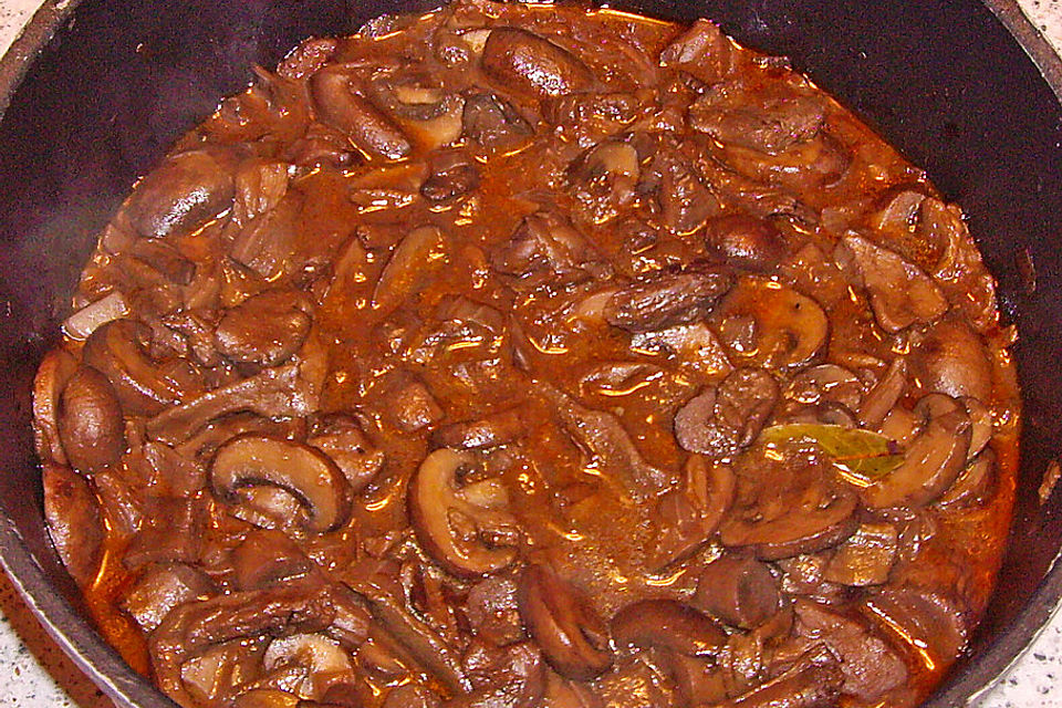 Pilzgulasch