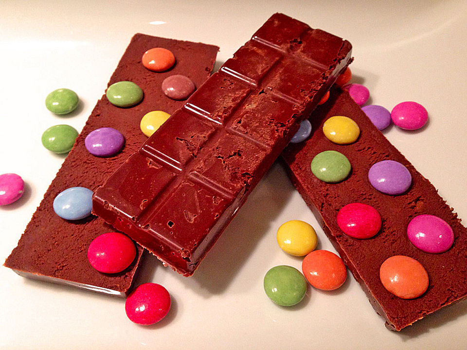 Kunterbunte Karamell-Schokolade von Jennifer_Melanie| Chefkoch