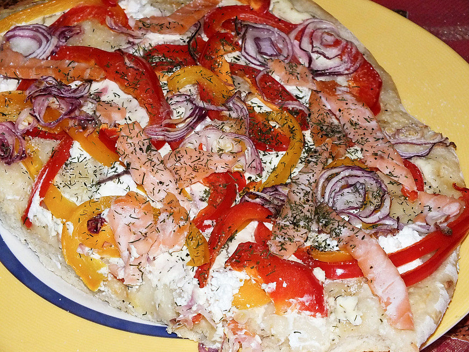 Pizza Salmone Von Butterflys80 Chefkoch