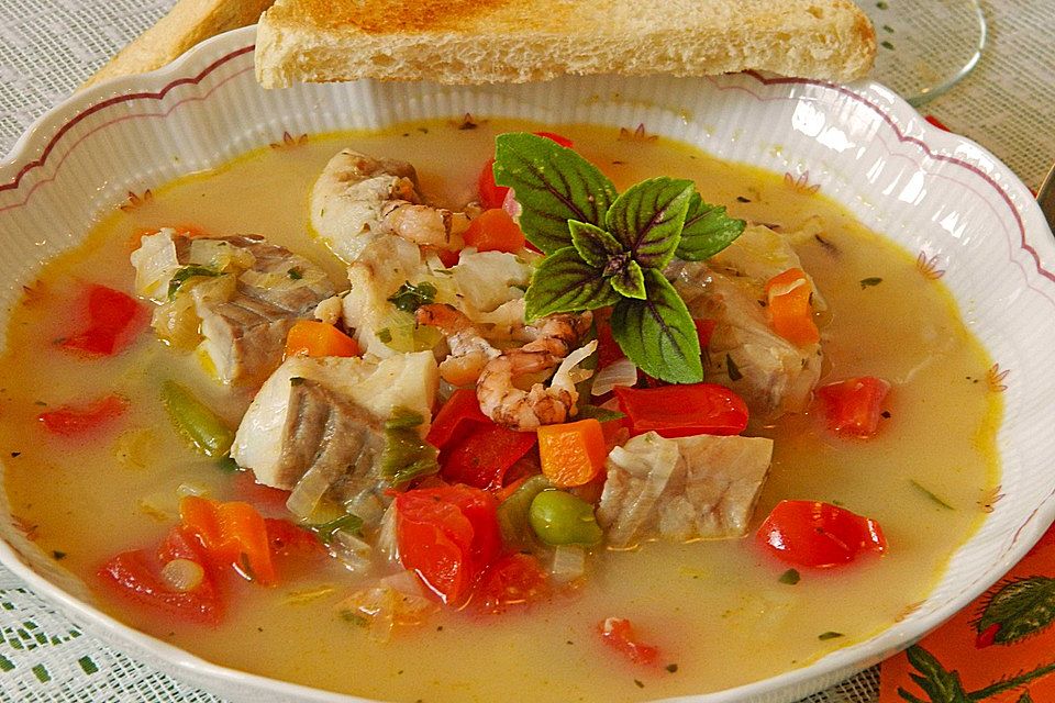 Französische Fischsuppe