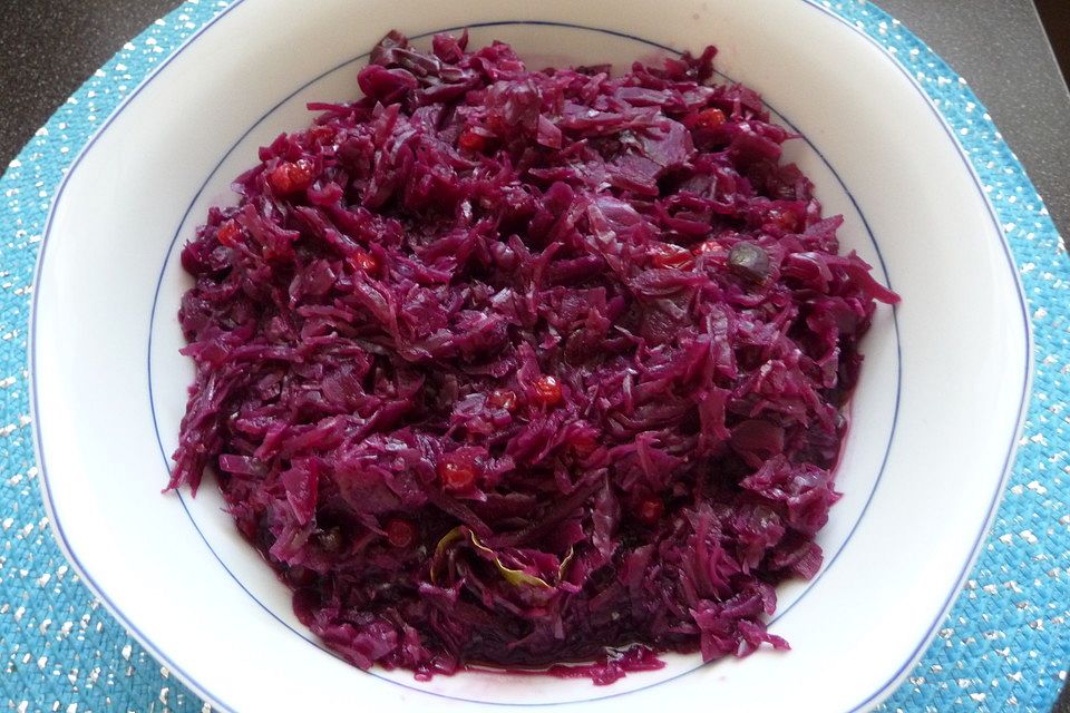 Preiselbeer-Blaukraut-Rotkohl II