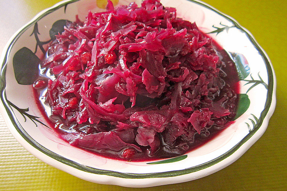 Preiselbeer-Blaukraut-Rotkohl II