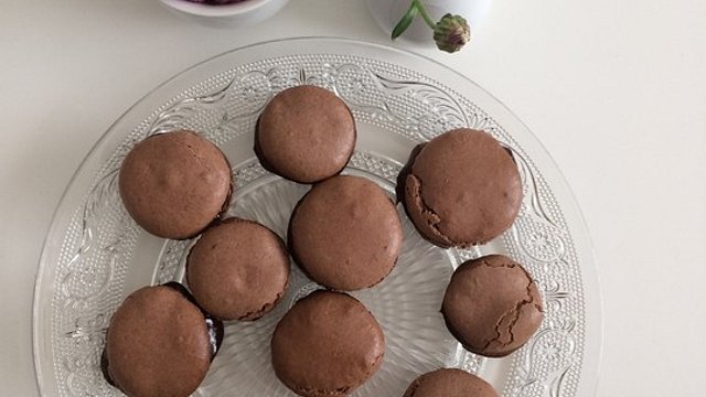 Schokoladen-Mandel-Macarons von hexe_67