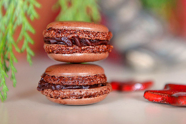 Schokoladen-Mandel-Macarons von hexe_67 | Chefkoch