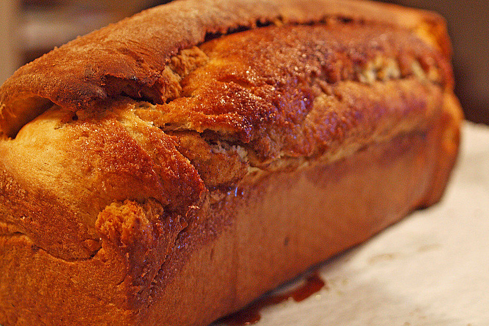 Veganes Zimtbrot