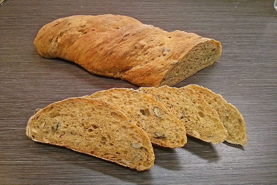 Kürbis-Chili-Brot