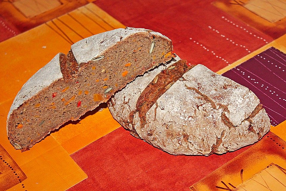 Kürbis-Chili-Brot