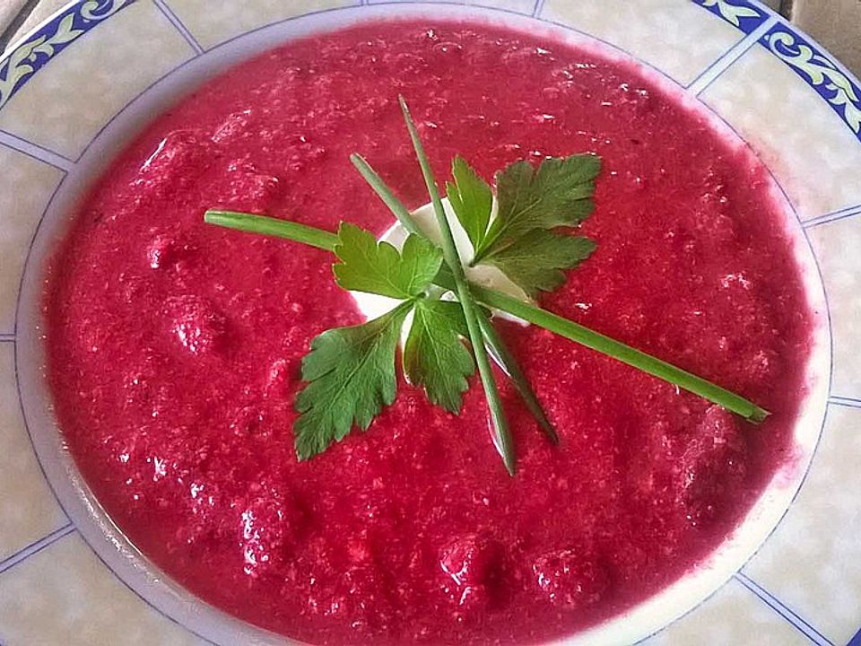 Rote Bete–Kokos–Suppe| Chefkoch