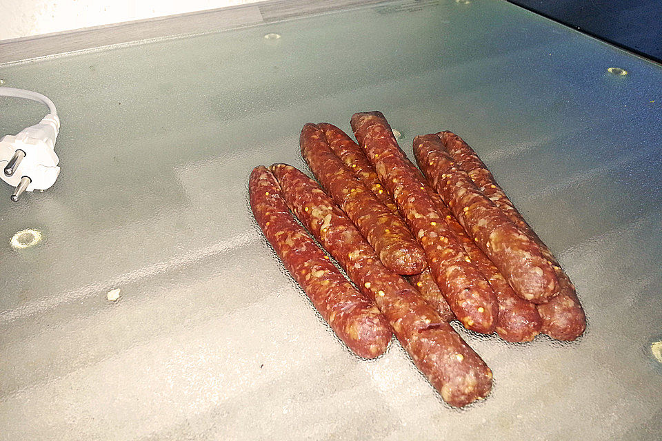 Rudis Krickerhauer Stängelwurst