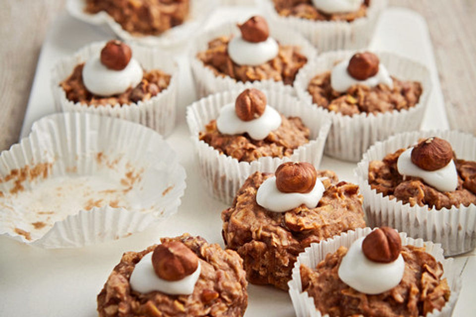 Vegane Apfel-Nuss-Muffins à la Mäusle