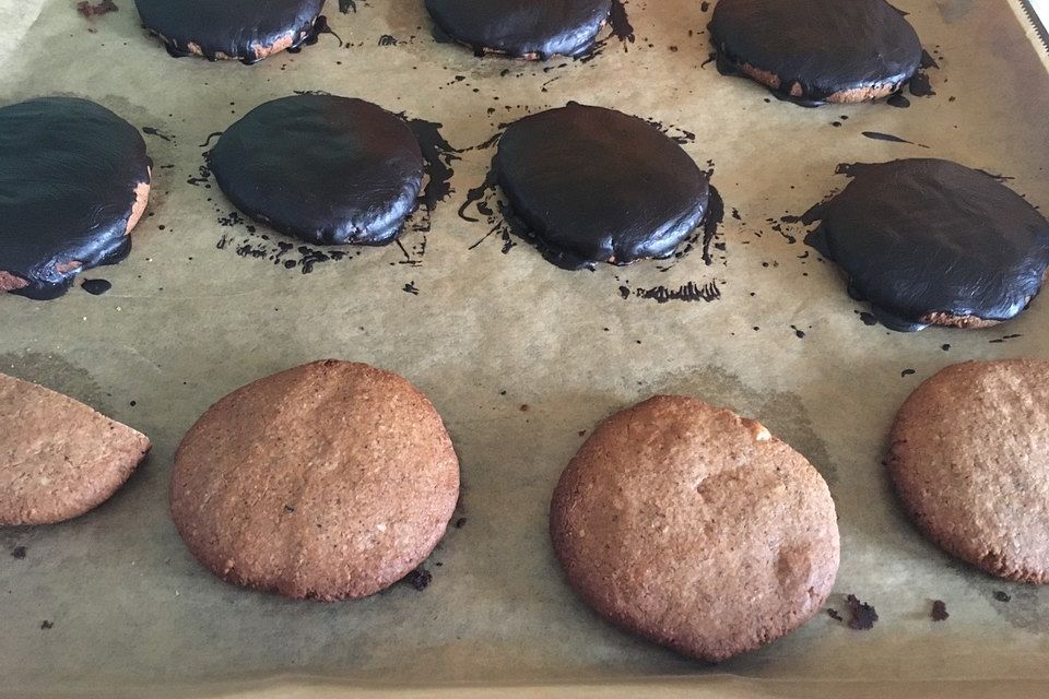 Vegane Marzipan-Zimt-Lebkuchen à la Mäusle