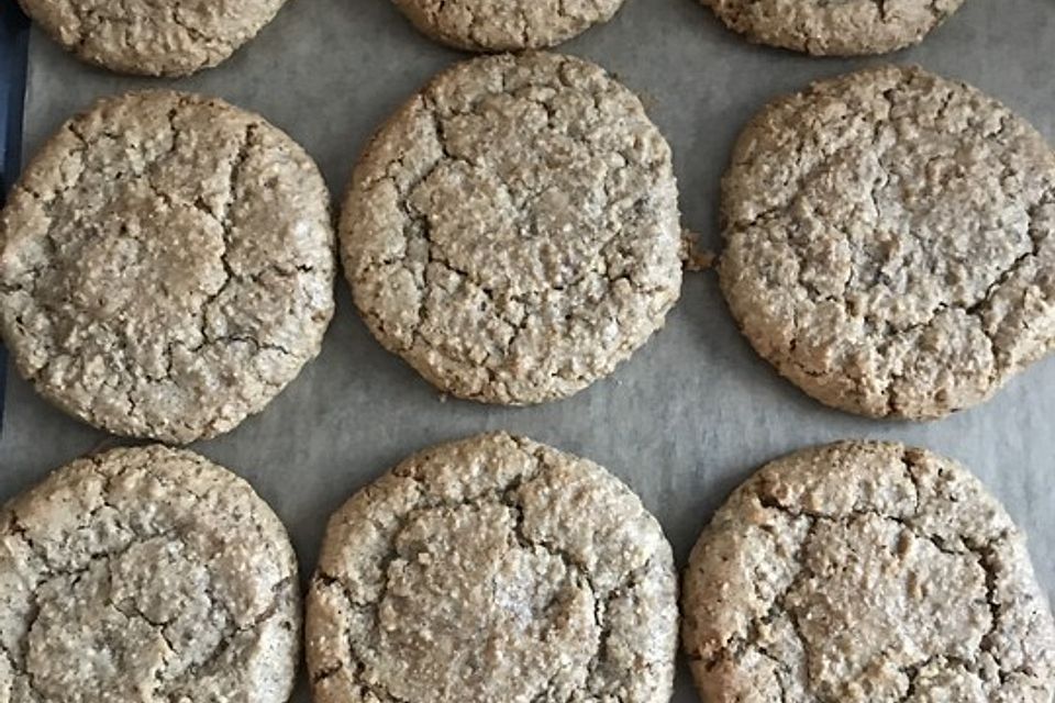 Vegane Marzipan-Zimt-Lebkuchen à la Mäusle