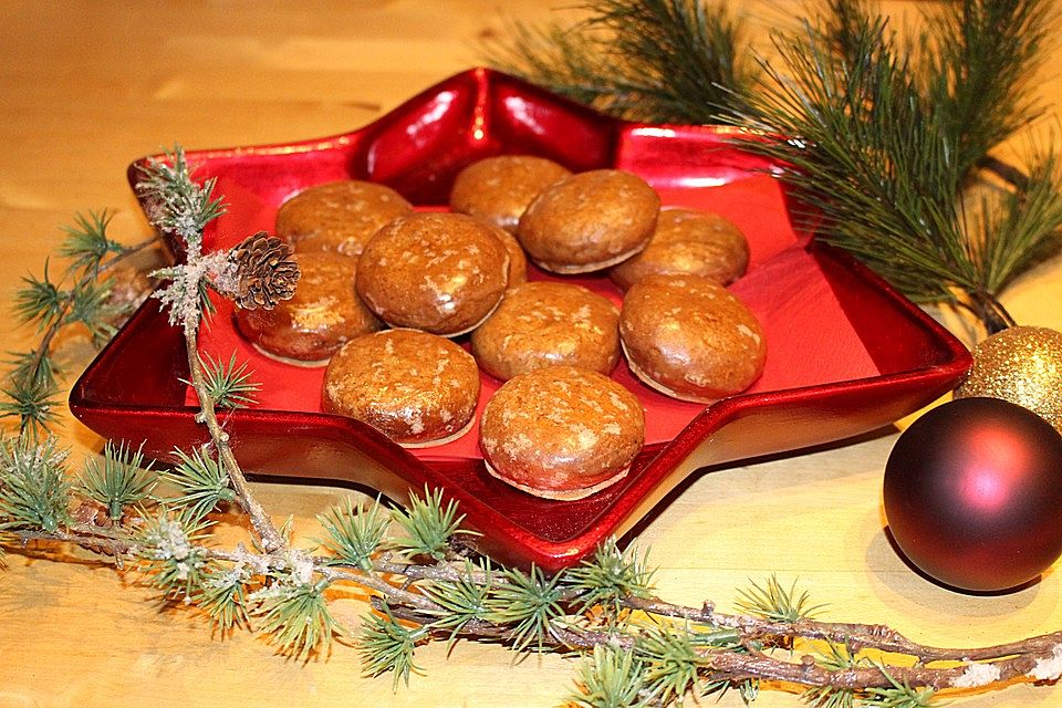 Vegane Marzipan-Zimt-Lebkuchen à la Mäusle