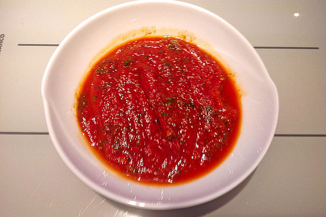 Scharfe Tomaten-Honigsauce von Sonneulrm| Chefkoch