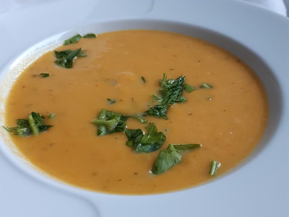 Gemüsecremesuppe aus Suppengrün von k-girl | Chefkoch