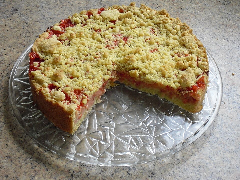Veganer Erdbeer-Streuselkuchen von Atthena| Chefkoch