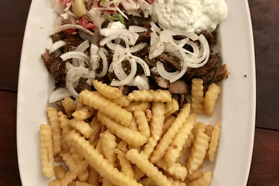 Römertopf-Gyros spezial à la Duchemin