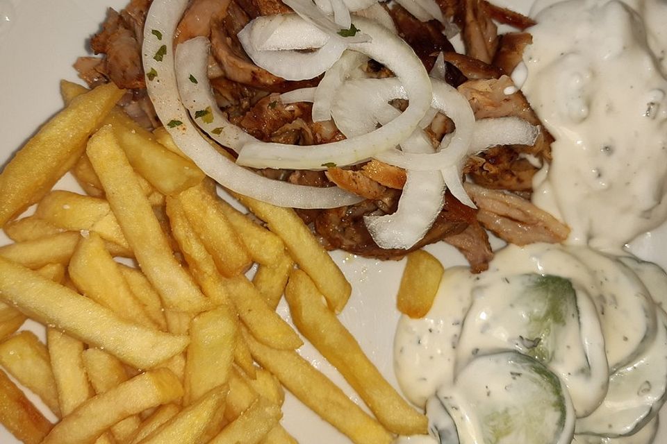 Römertopf-Gyros spezial à la Duchemin