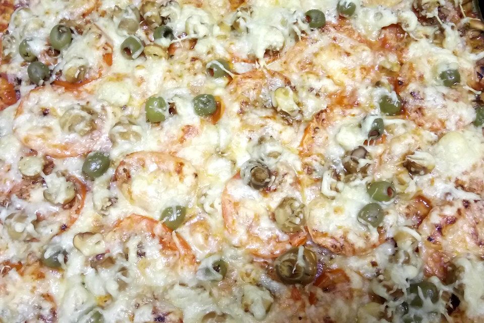 Schnelle Pizza