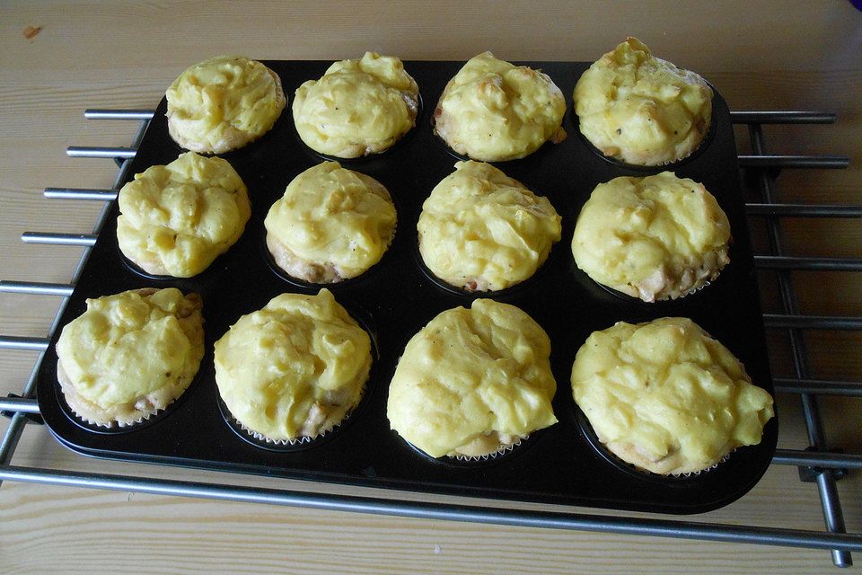 Herzhafte Speck und Käse Muffins