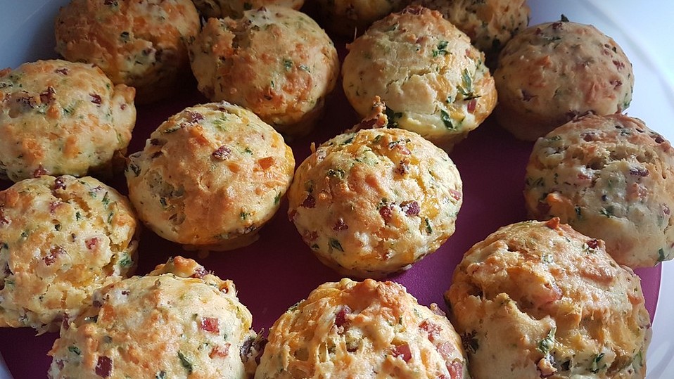 Herzhafte Speck und Käse Muffins von issiyra Herzhafte Speck und Käse Muffins von issiyra