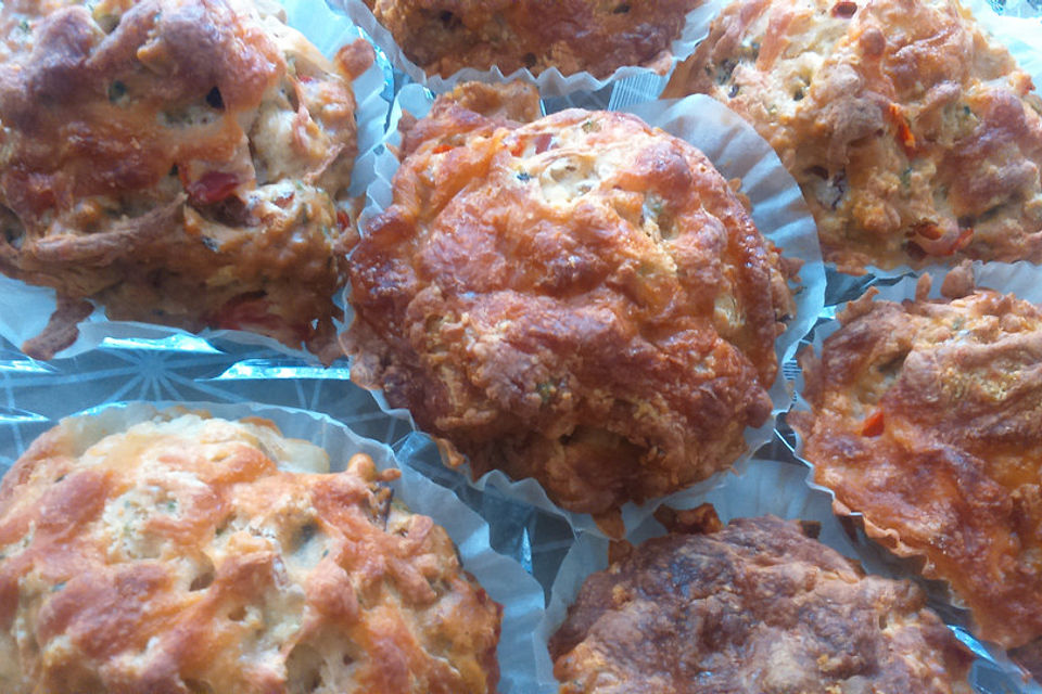 Herzhafte Speck und Käse Muffins