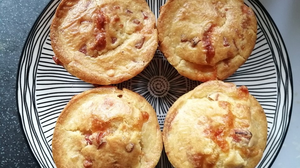 Herzhafte Speck und Käse Muffins von issiyra Herzhafte Speck und Käse Muffins von issiyra