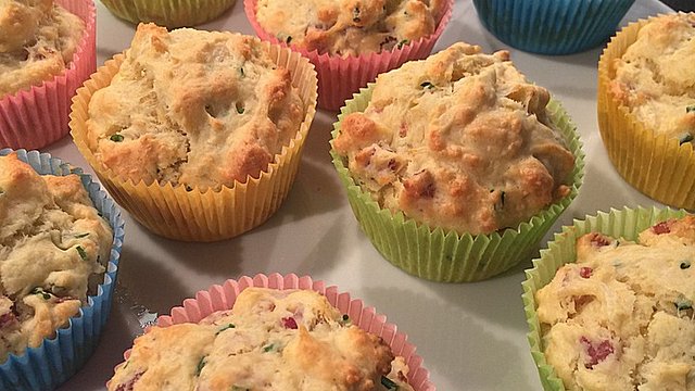 Herzhafte Speck und Käse Muffins von issiyra Herzhafte Speck und Käse Muffins von issiyra