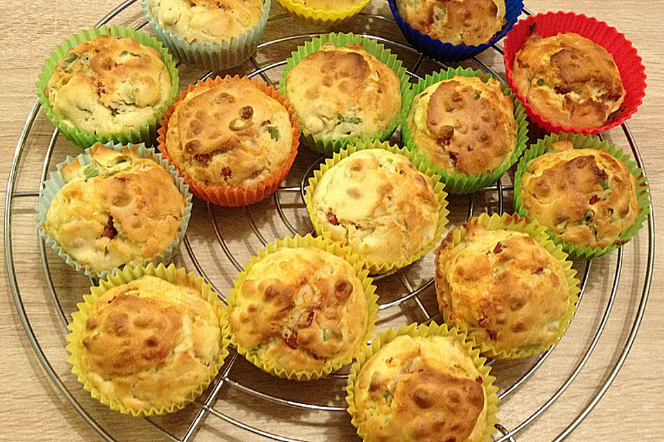 Herzhafte Speck und Käse Muffins