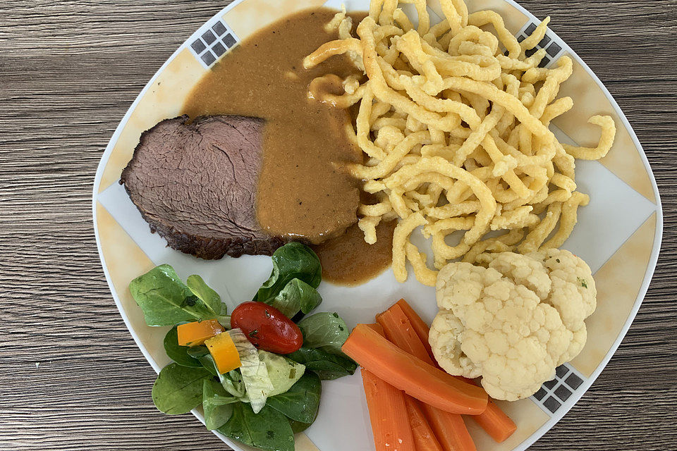 Geschmorter Rinderbraten