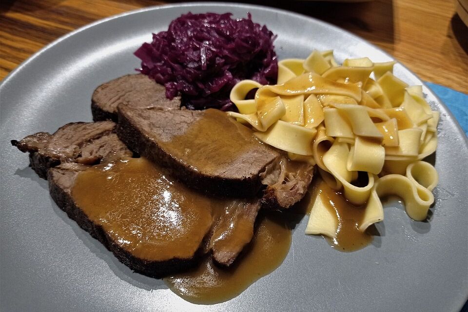 Geschmorter Rinderbraten