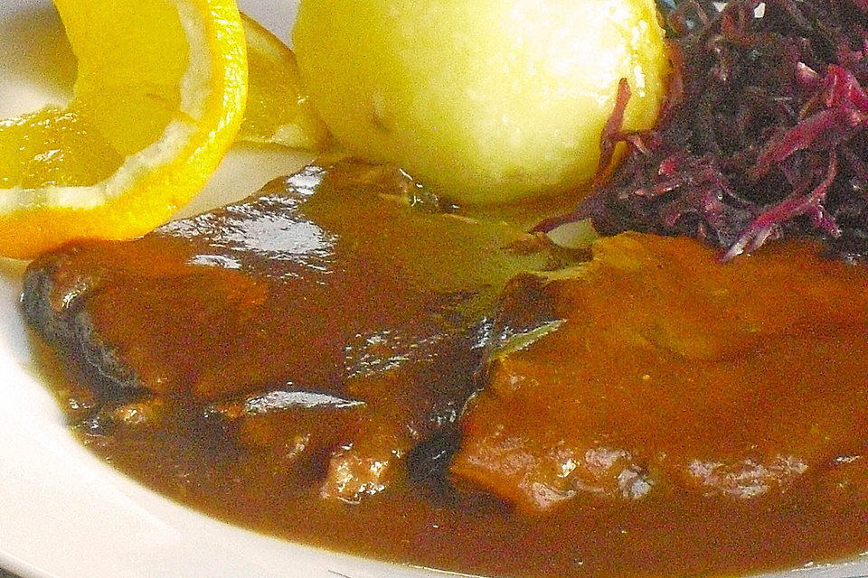 Geschmorter Rinderbraten