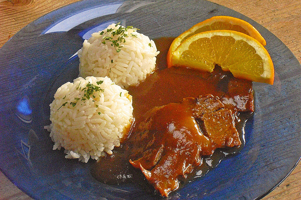 Geschmorter Rinderbraten