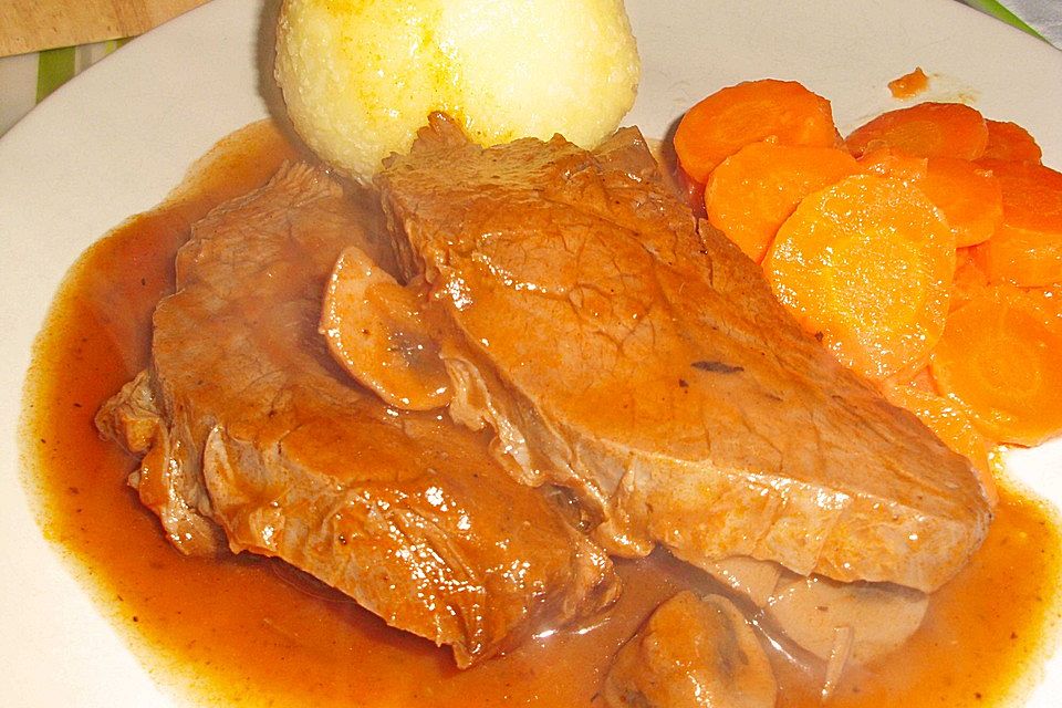 Geschmorter Rinderbraten