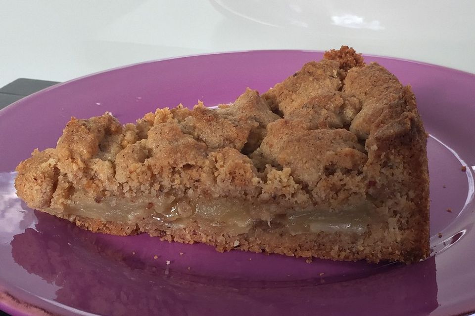 Veganer Apfelkuchen oder Obstkuchen